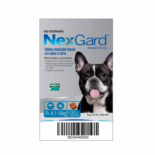 NexGard® 4.1 a 10 Kg